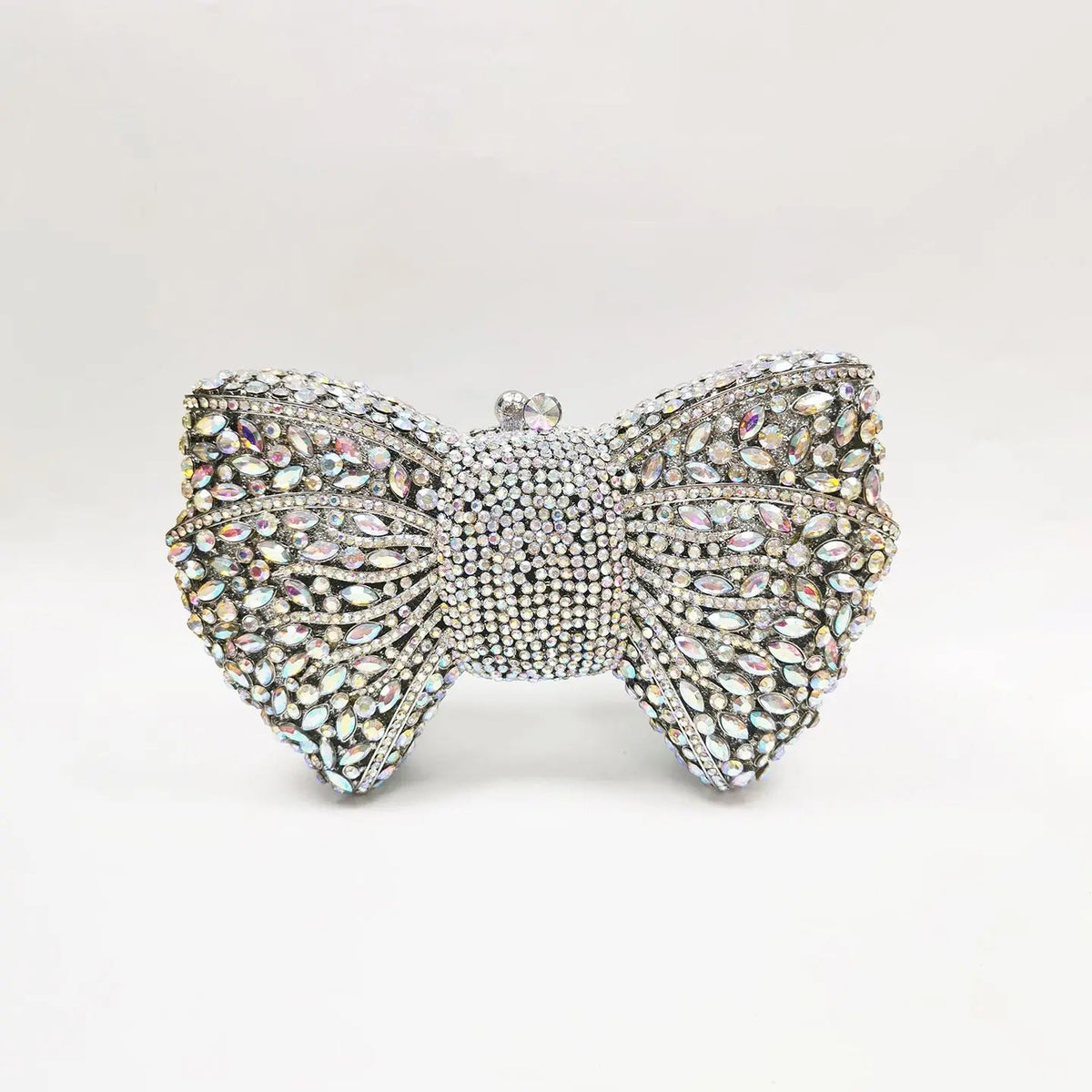 Luxury Bow Crystal Evening Clutch HB015