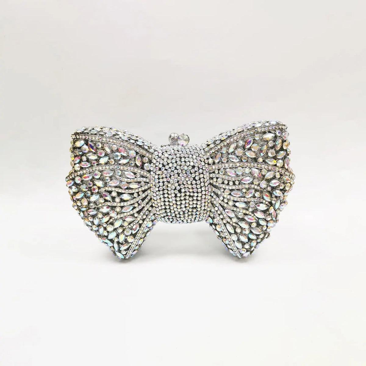 Luxury Bow Crystal Evening Clutch HB015