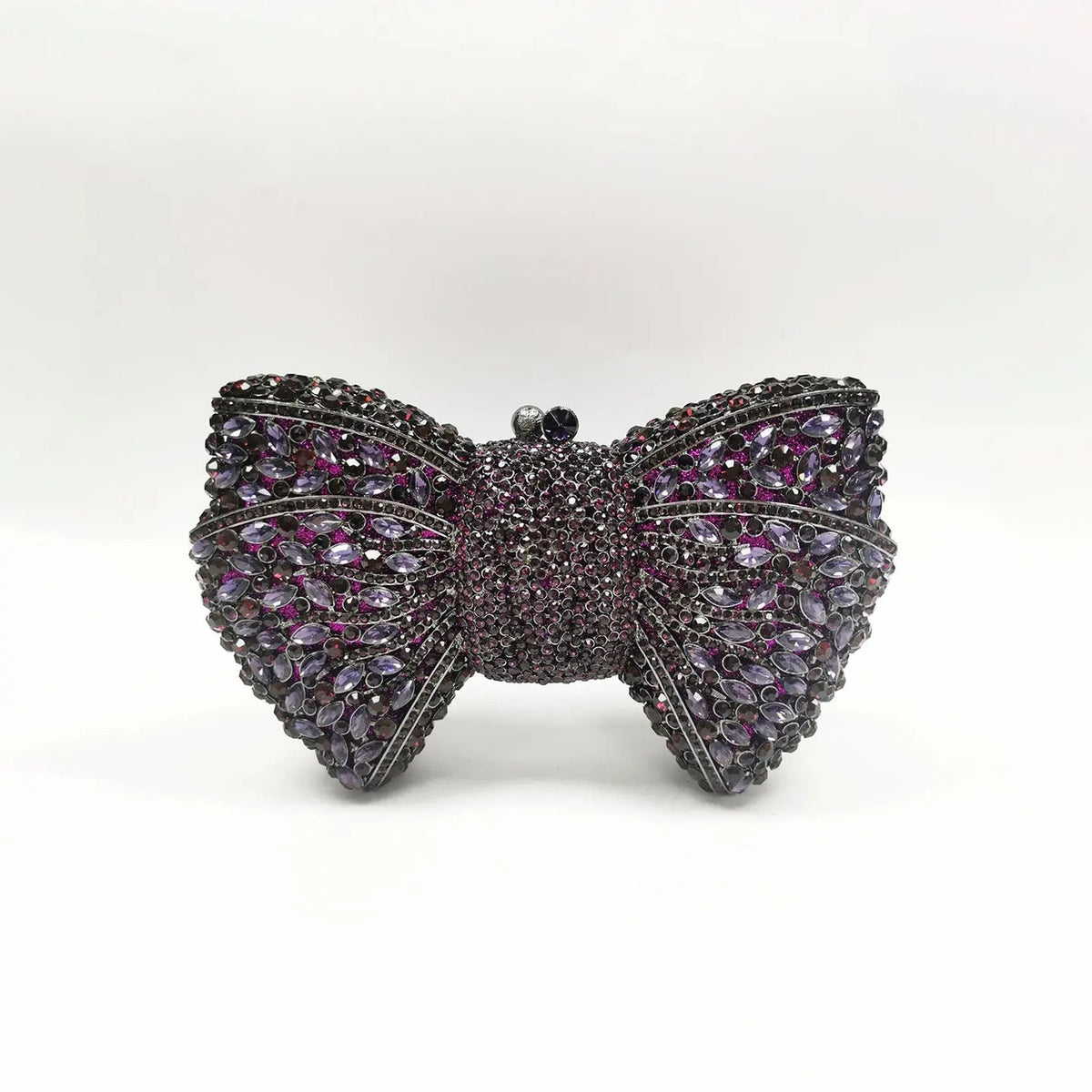 Luxury Bow Crystal Evening Clutch HB015