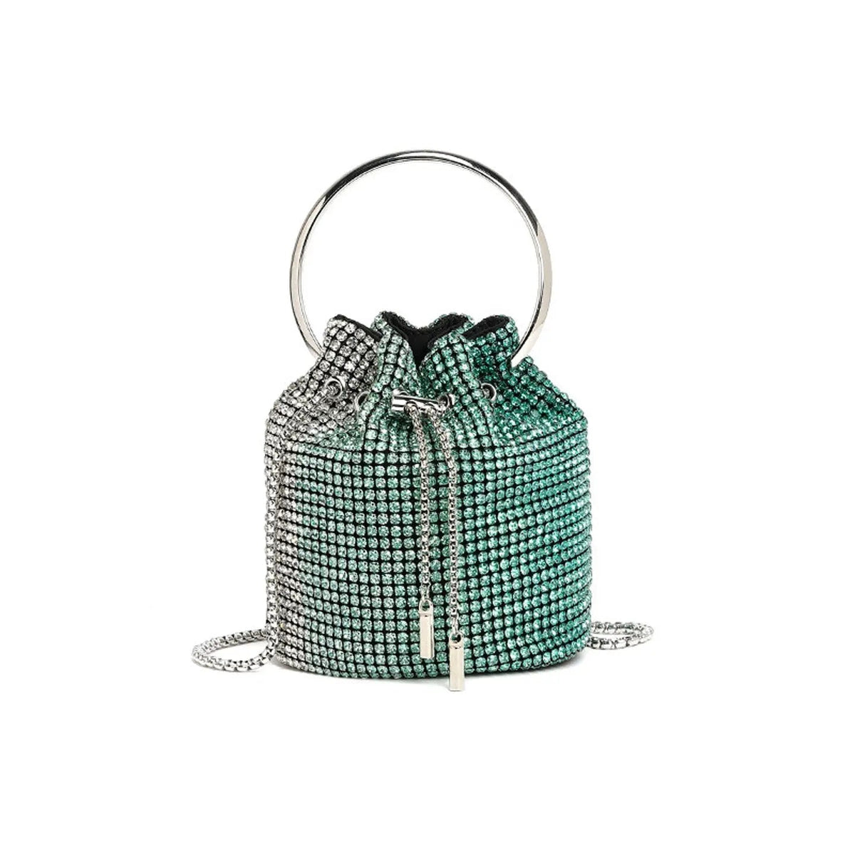 Fashion Diamond Bag Shoulder Crossbody Bucket Bag HB005