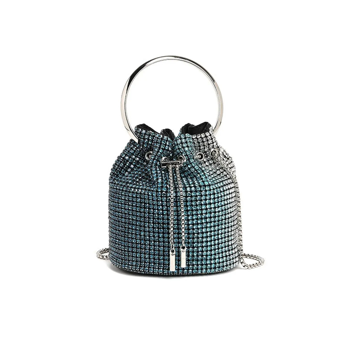 Fashion Diamond Bag Shoulder Crossbody Bucket Bag HB005