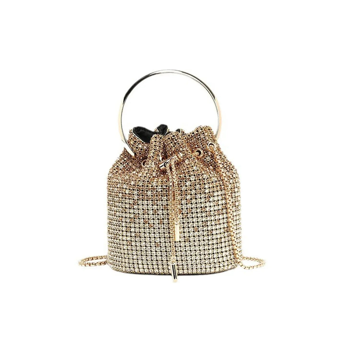 Fashion Diamond Bag Shoulder Crossbody Bucket Bag HB005