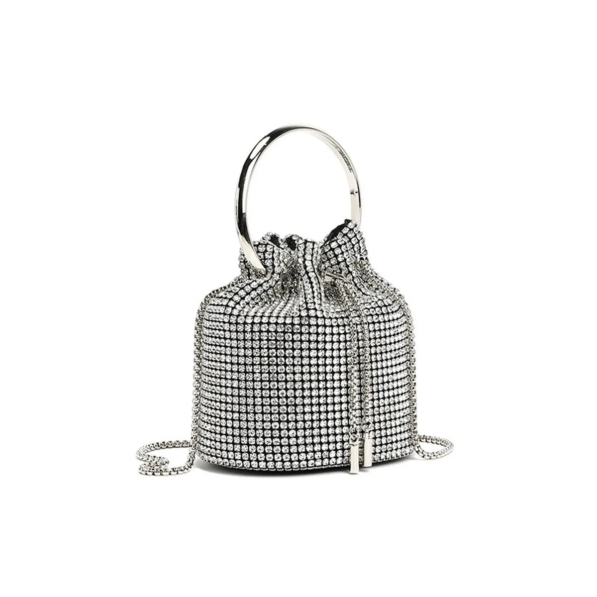 Fashion Diamond Bag Shoulder Crossbody Bucket Bag HB005
