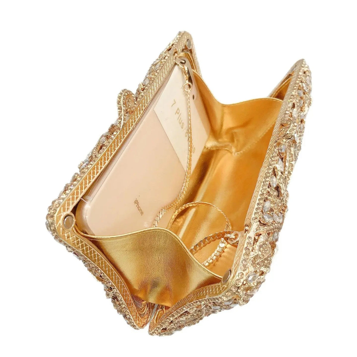 Floral Diamond Evening Clutch HB008