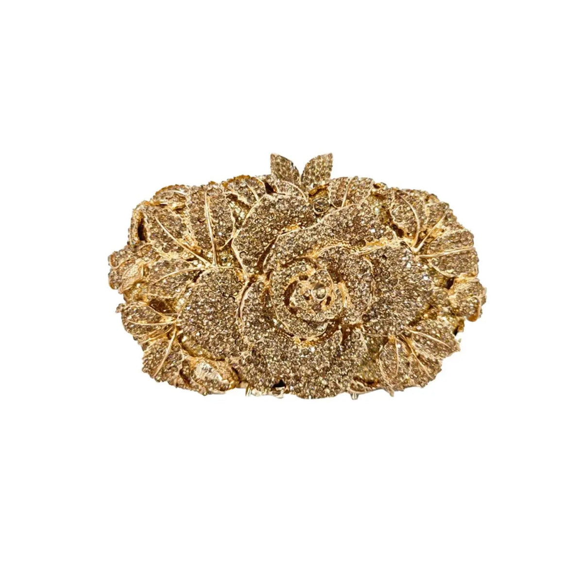 Hollow Rose Diamond Evening Bag Clutch HB010