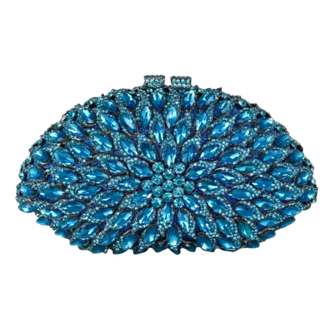 Luxury Crystal Box Minaudiere Clutch Bag HB022