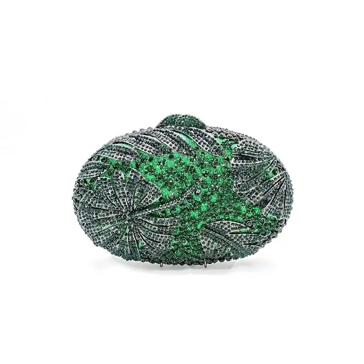 Luxury Flower Rhinestone Evening Clutch Bag HB036
