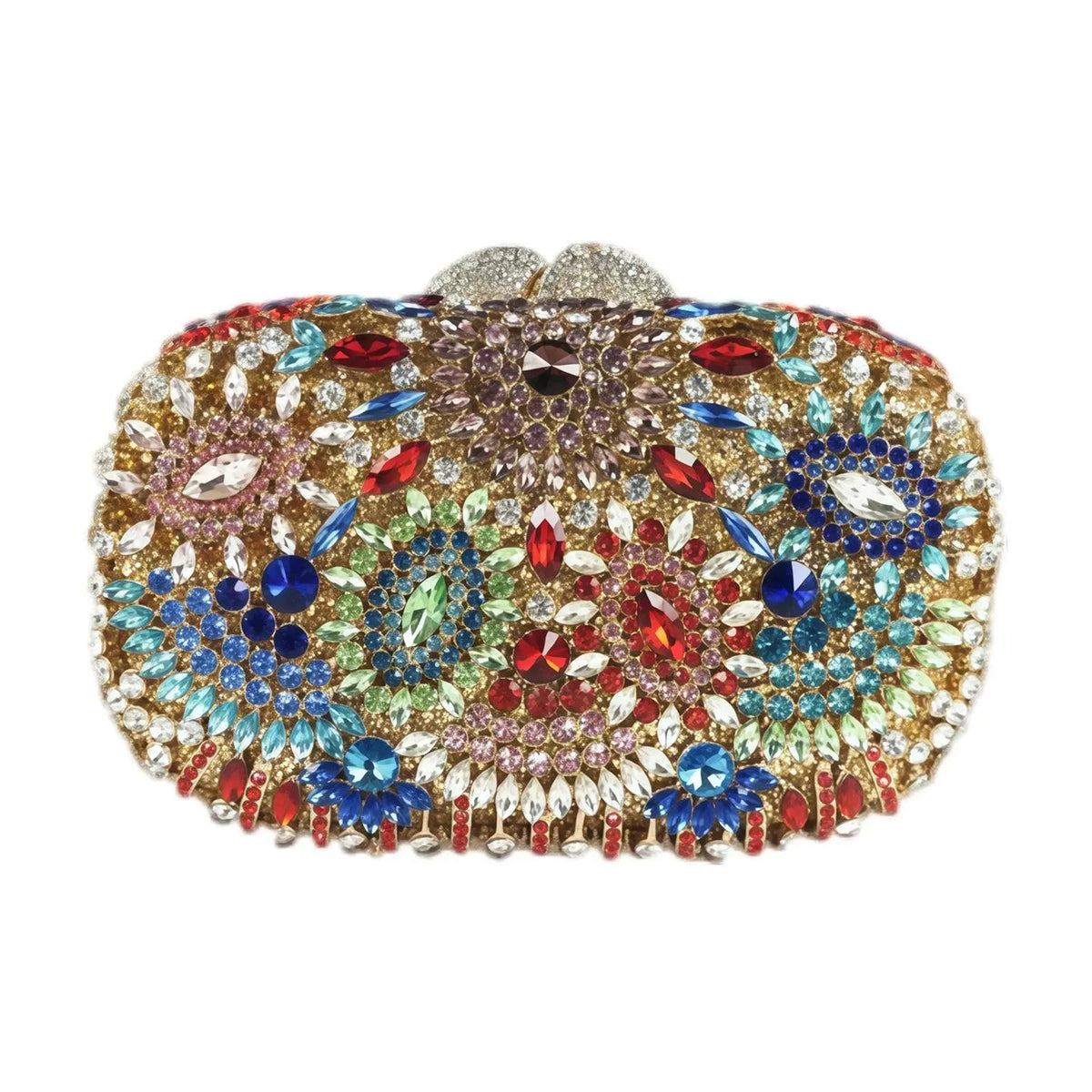 Luxury Crystal Box Minaudiere Clutch Bag HB022