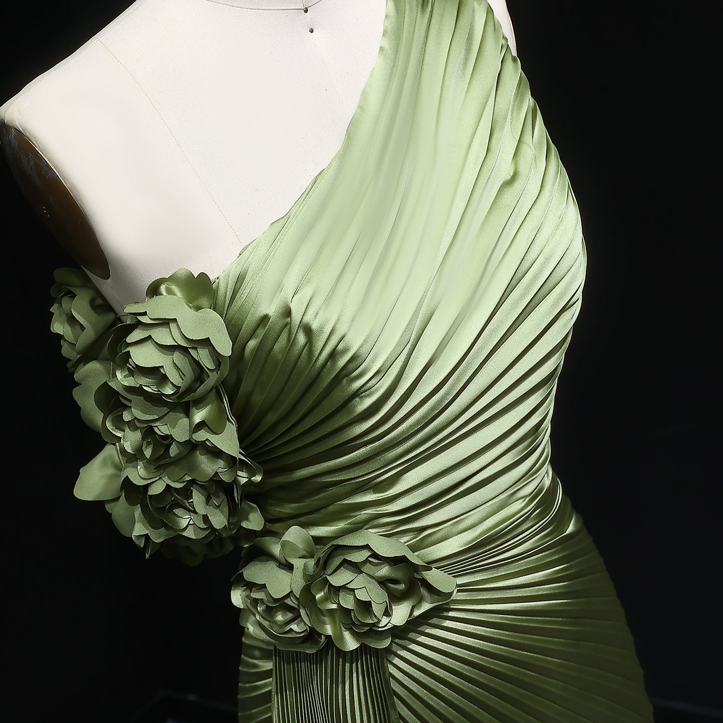 Elegant Violet Mermaid Evening Dress with Slit SF031