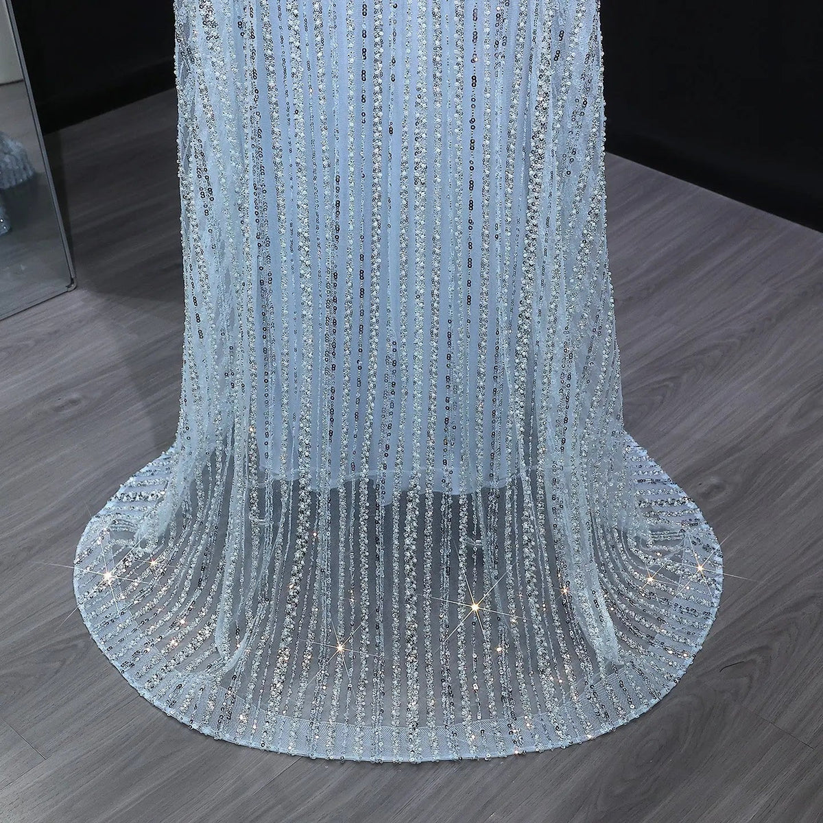 Luxury Dubai Kaftan Arabic 2 Pieces Evening Dress SS691