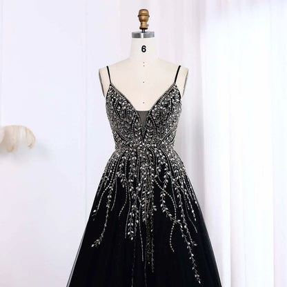 Luxury Crystal Pink Evening Dress with Ruffles SS584