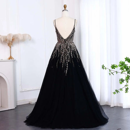 Luxury Crystal Pink Evening Dress with Ruffles SS584