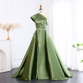 Luxury Crystal Evening Dress with Overskirt SS599