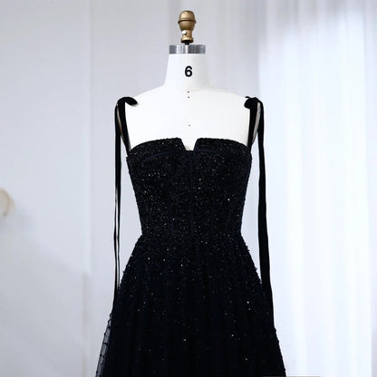 Luxury Beaded Red Evening Dresses with Straps SS263