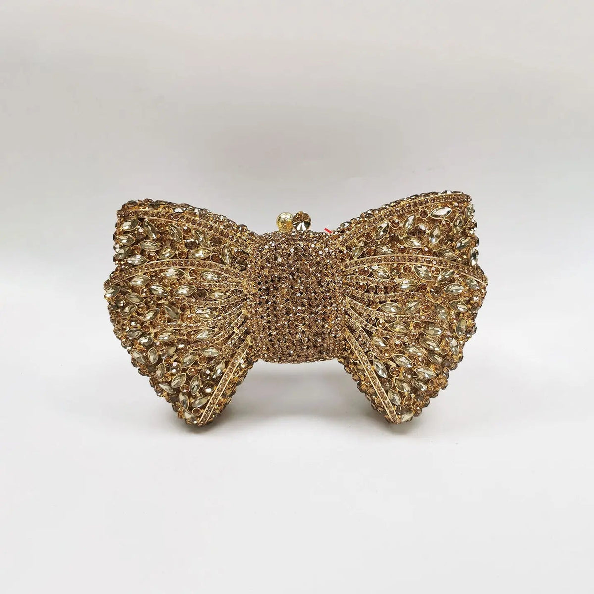 Luxury Bow Crystal Evening Clutch HB015