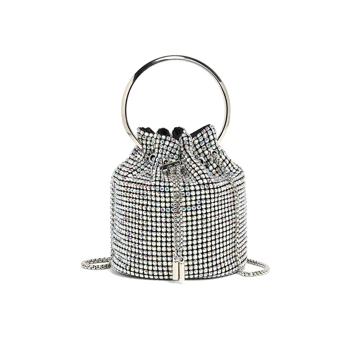 Fashion Diamond Bag Shoulder Crossbody Bucket Bag HB005