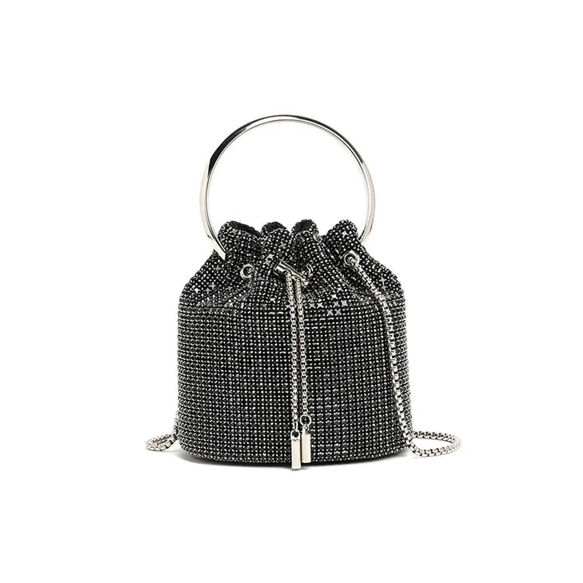 Fashion Diamond Bag Shoulder Crossbody Bucket Bag HB005
