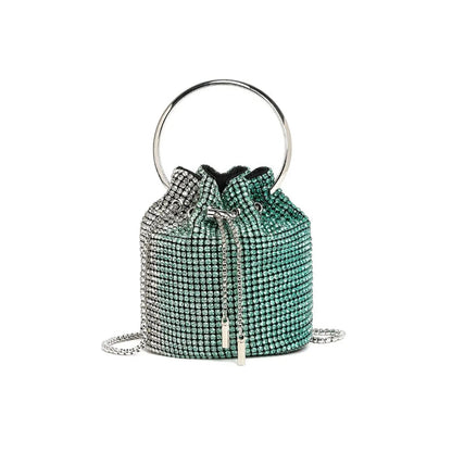 Fashion Diamond Bag Shoulder Crossbody Bucket Bag HB005