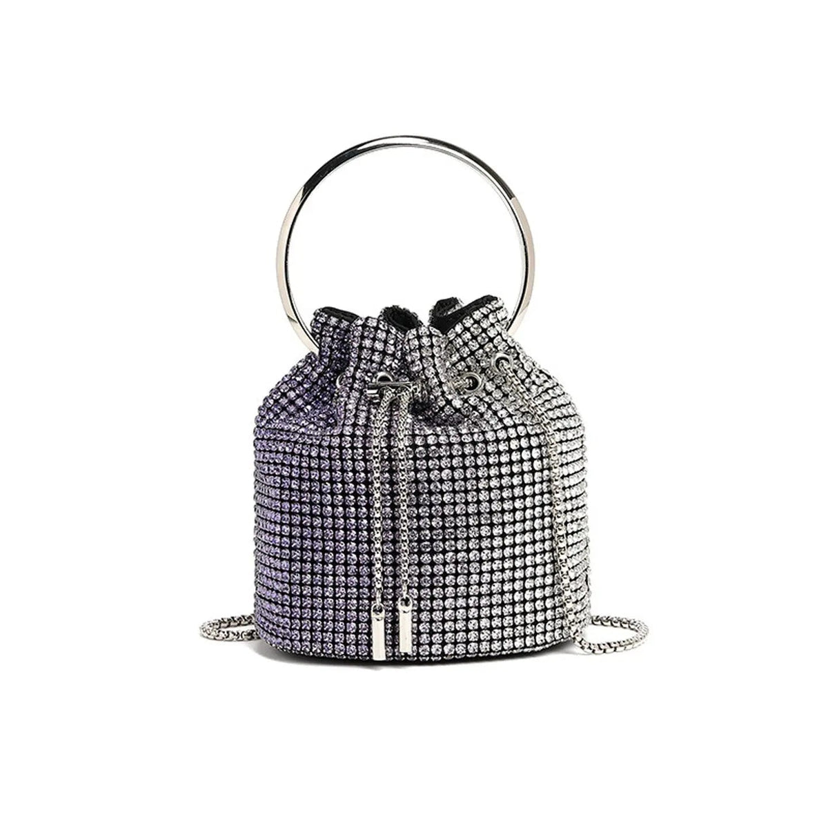 Fashion Diamond Bag Shoulder Crossbody Bucket Bag HB005