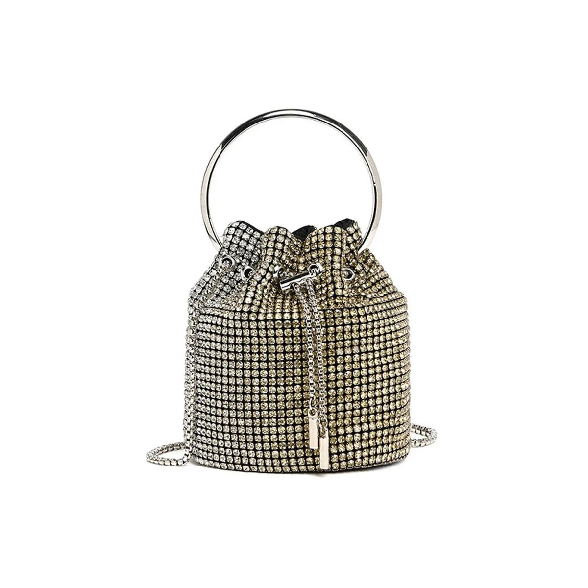 Fashion Diamond Bag Shoulder Crossbody Bucket Bag HB005