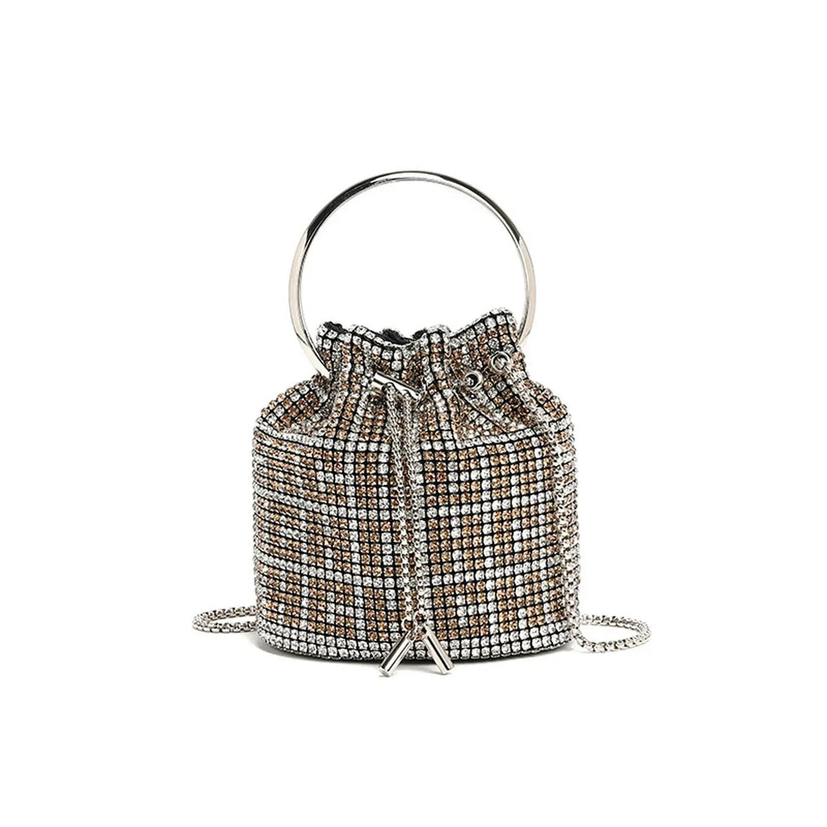 Fashion Diamond Bag Shoulder Crossbody Bucket Bag HB005