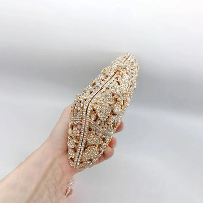 Floral Diamond Evening Clutch HB008