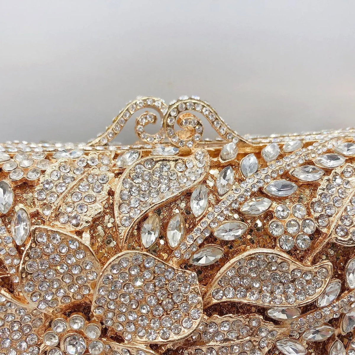 Floral Diamond Evening Clutch HB008