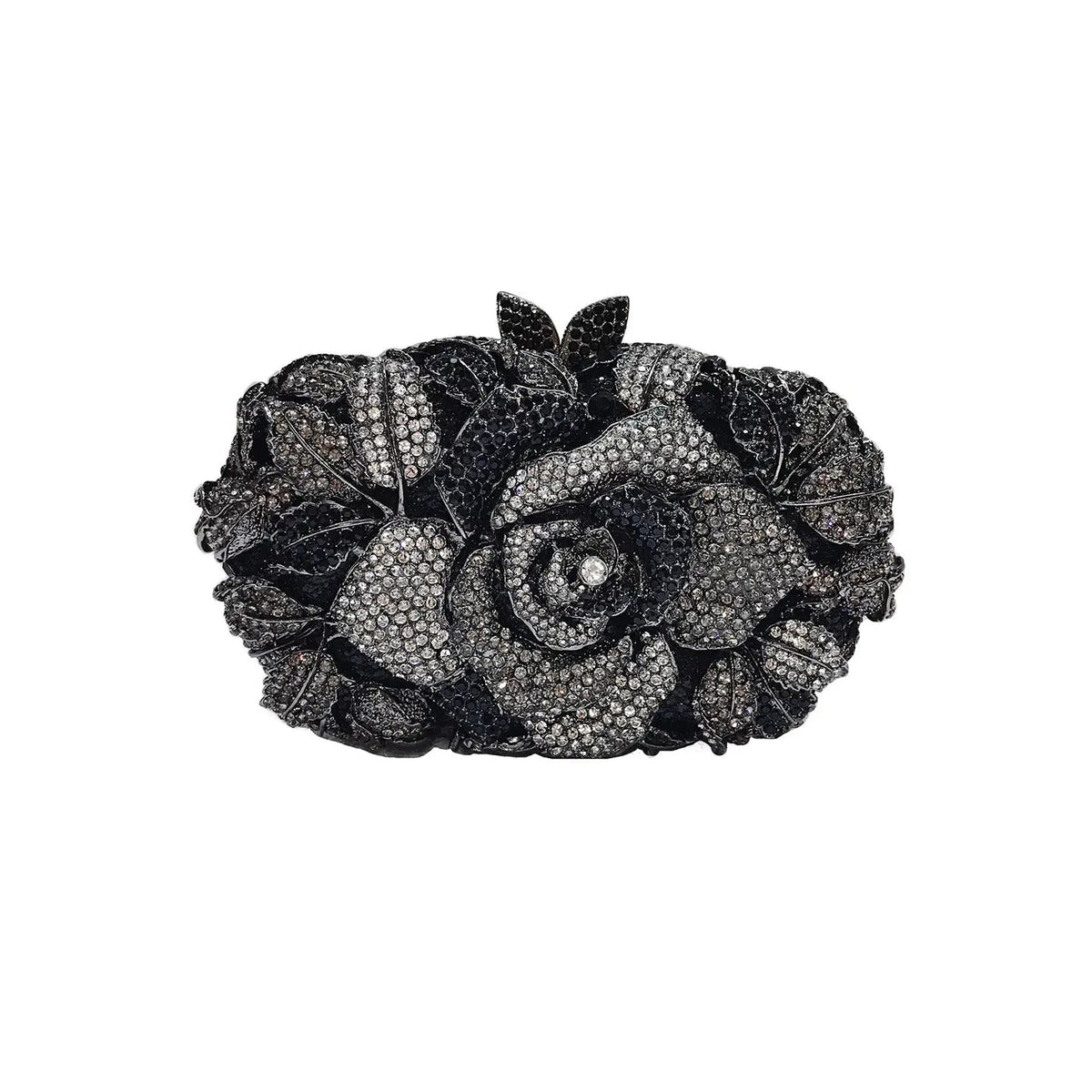 Hollow Rose Diamond Evening Bag Clutch HB010