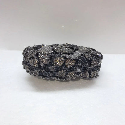 Hollow Rose Diamond Evening Bag Clutch HB010