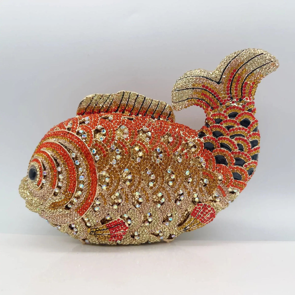 Fish Rhinestones Clutches Bag HB020