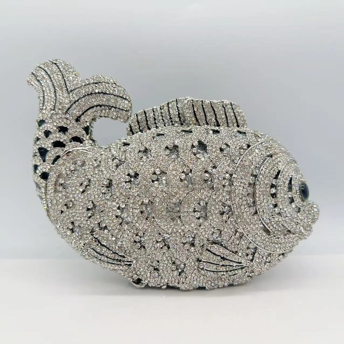 Fish Rhinestones Clutches Bag HB020