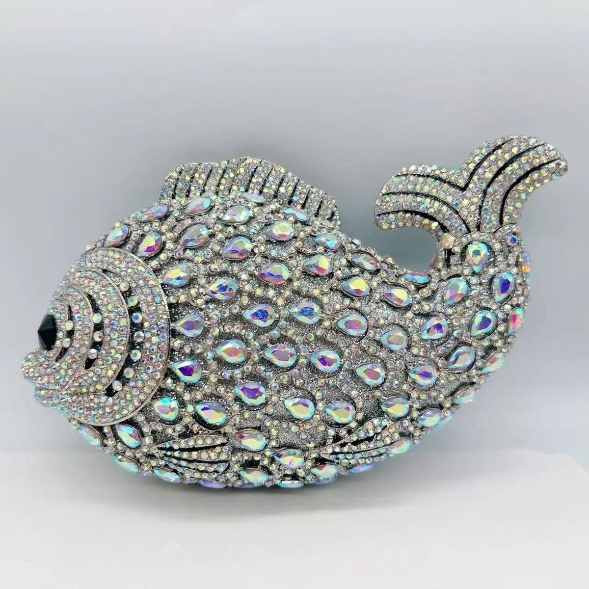 Fish Rhinestones Clutches Bag HB020