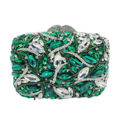 Luxury Metal Full Diamond Clutche Bag HB024