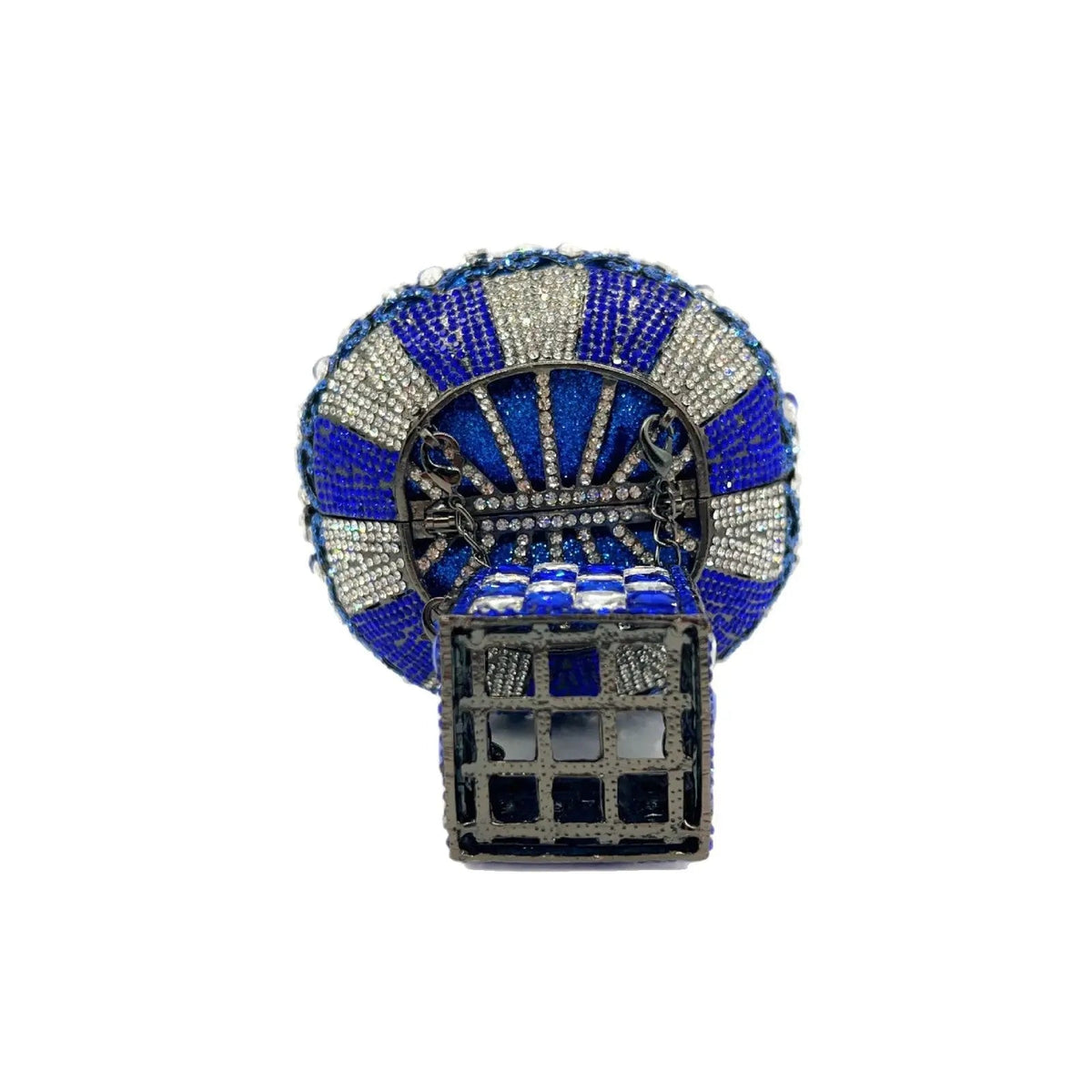 Hot Air Balloon Shaped Crystal Clutch Bag HB030