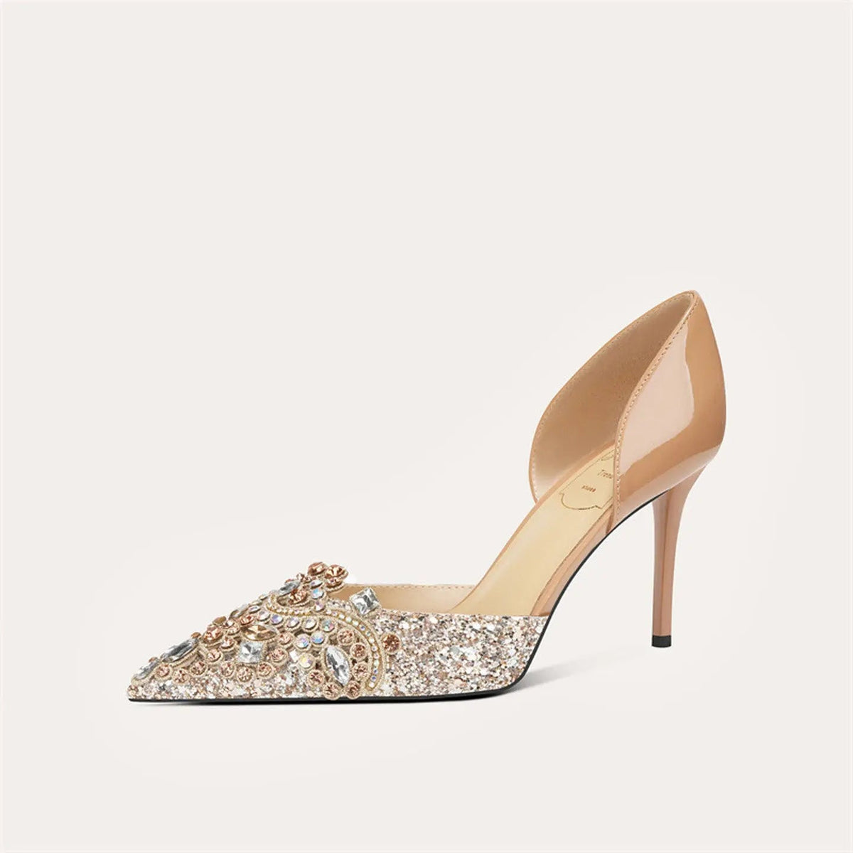 French Sheepskin High Heel HH014
