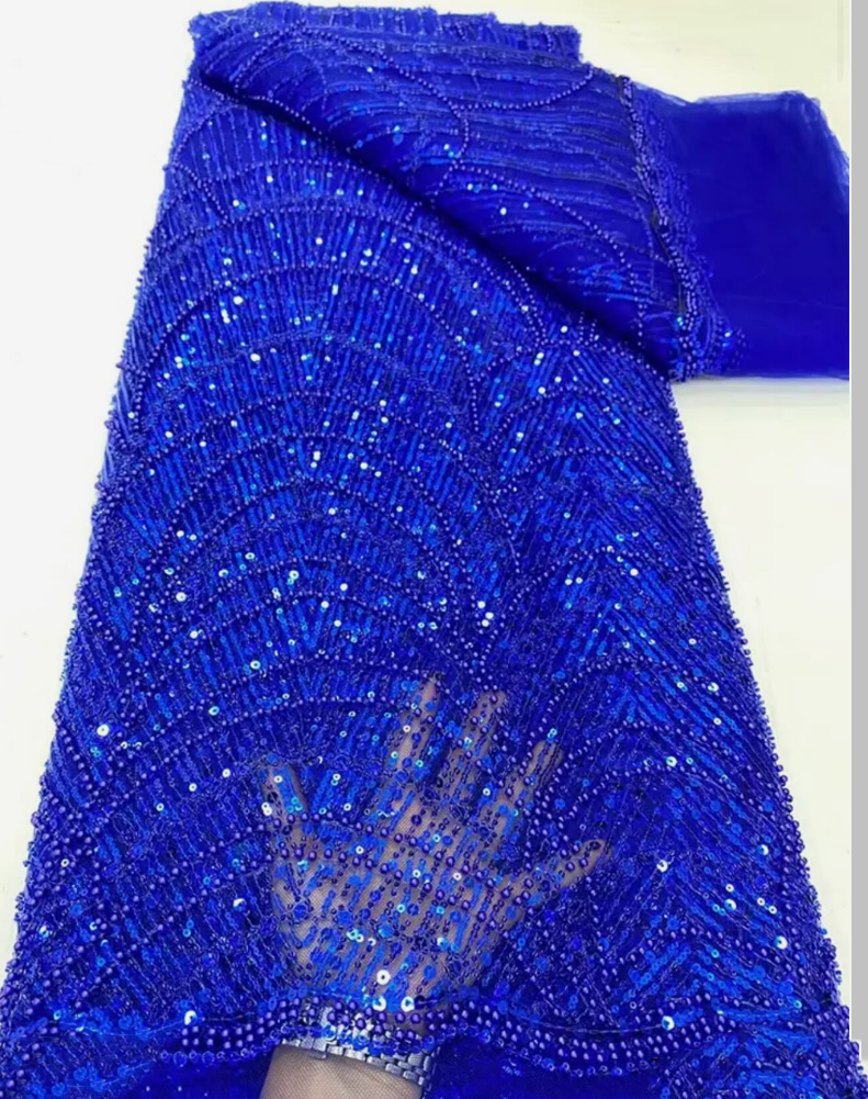 Luxury Beaded Green Mermaid Evening Dress with Gloves SS606