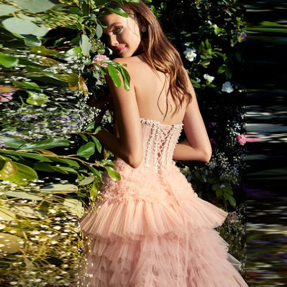 Elegant Sweetheart Ball Gown Blue Evening Dress SS553