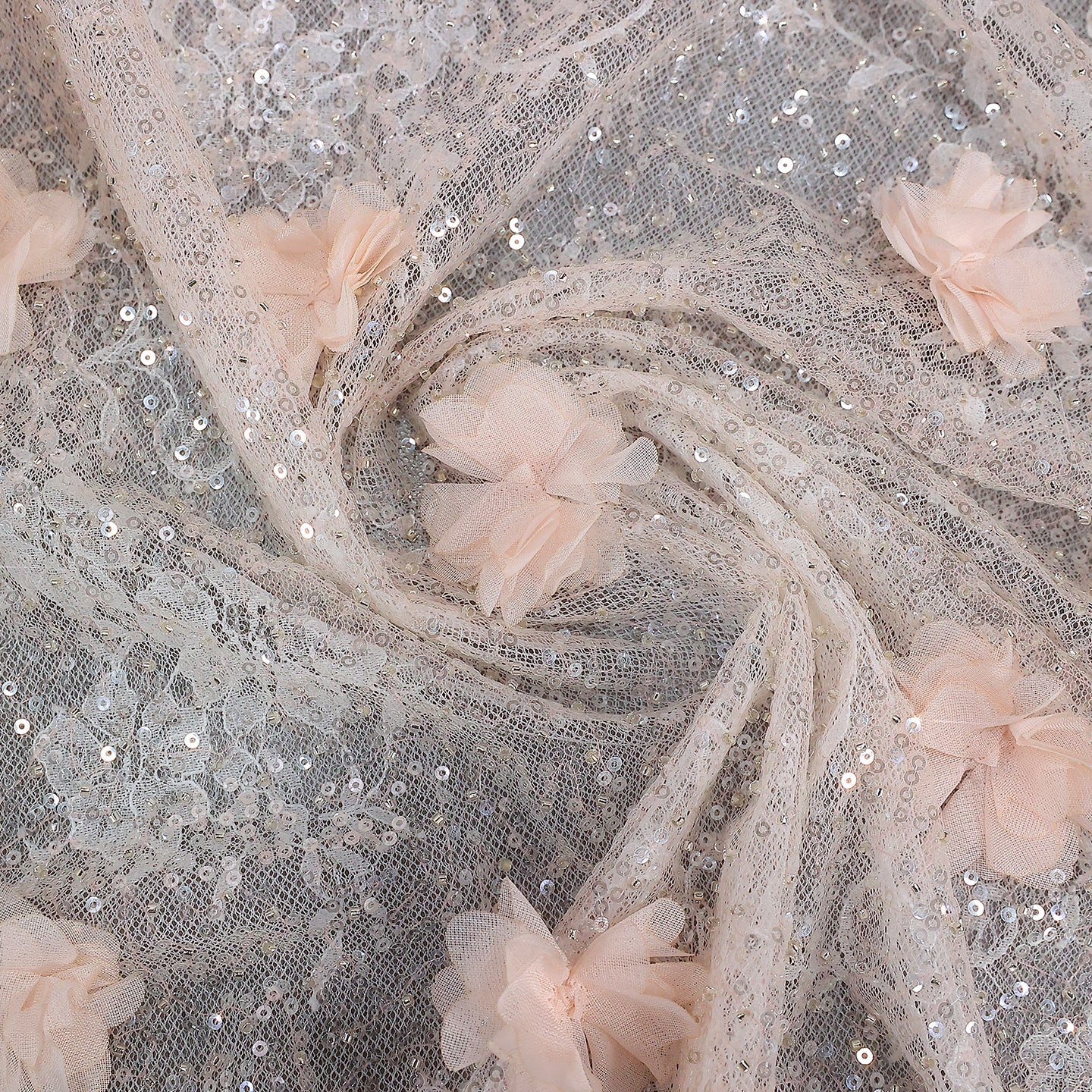 Luxury Pink Ombre Sequin Mermaid Train Evening Dress SS643