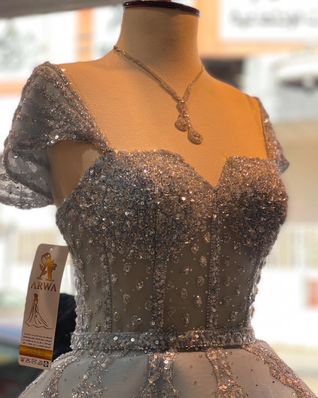 Glamorous Pink Strapless Sequin Tiered Evening Dress SS612